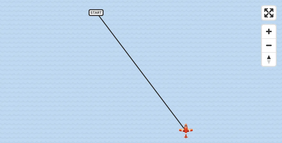 Flight route Coastguard Drone English Channel - English Channel, 27 May 2026, 09:13