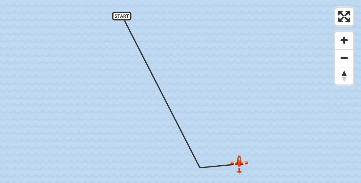 Flight route Coastguard Drone English Channel - English Channel, 27 May 2026, 09:40