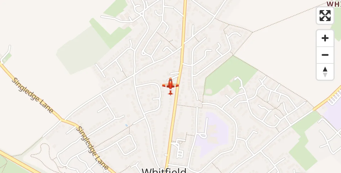 Flight route Coastguard Drone Dover - Dover, 27 May 2026, 10:11
