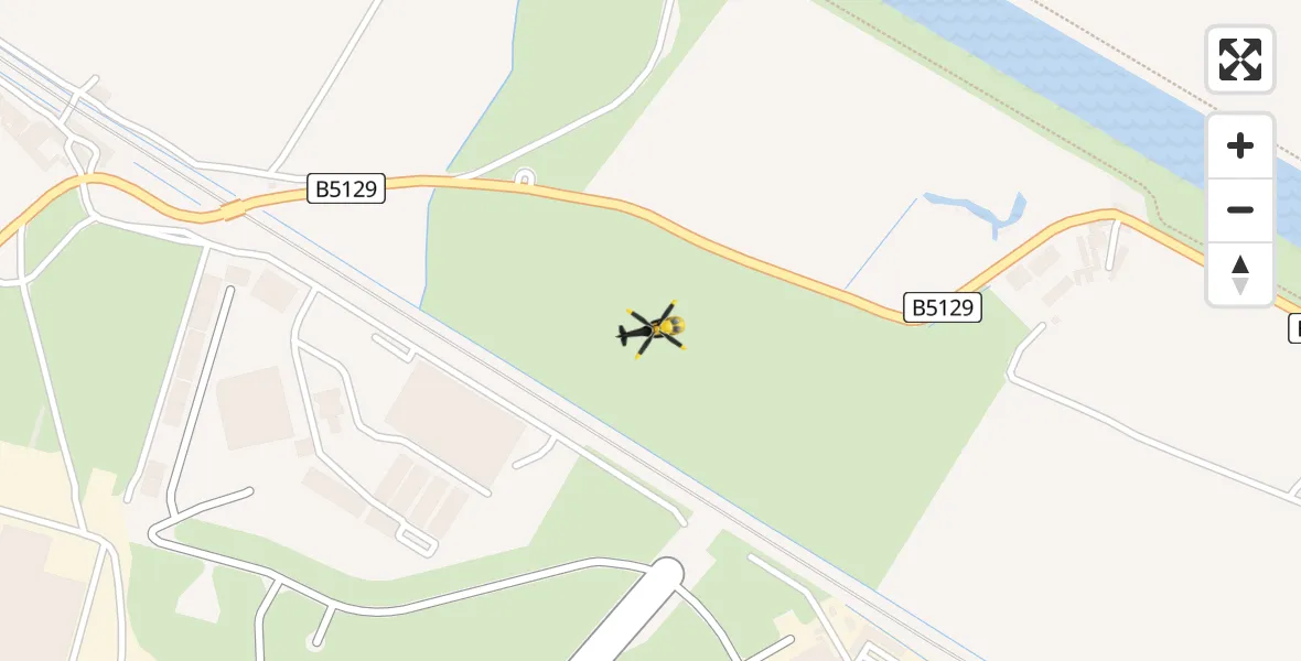 Flight route Police Helicopter Hawarden Airport - Hawarden Airport, 30 May 2026, 16:51
