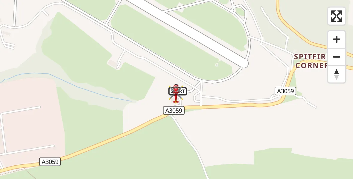 Flight route Air Ambulance Helicopter Cornwall Airport Newquay - Cornwall Airport Newquay, 01 June 2026, 12:13
