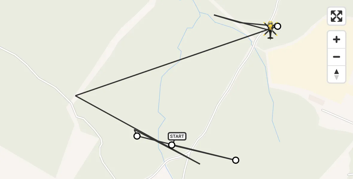 Flight route Police Helicopter Hailsham - Hailsham, 03 June 2026, 23:41