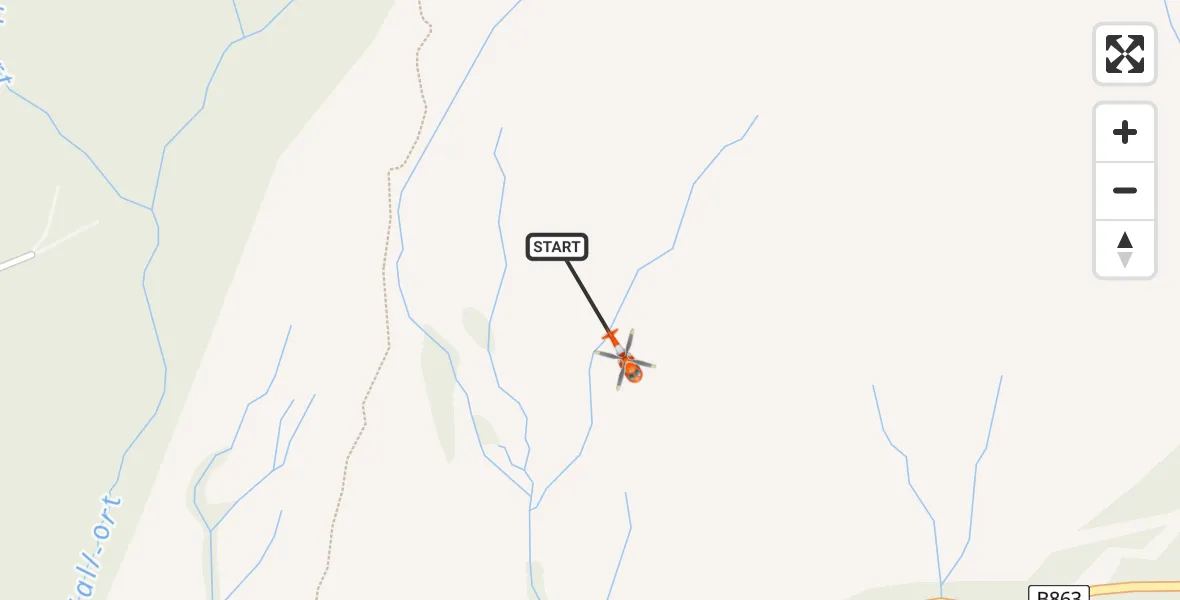 Flight route Coastguard Helicopter North Ballachulish - North Ballachulish, 04 June 2026, 10:16