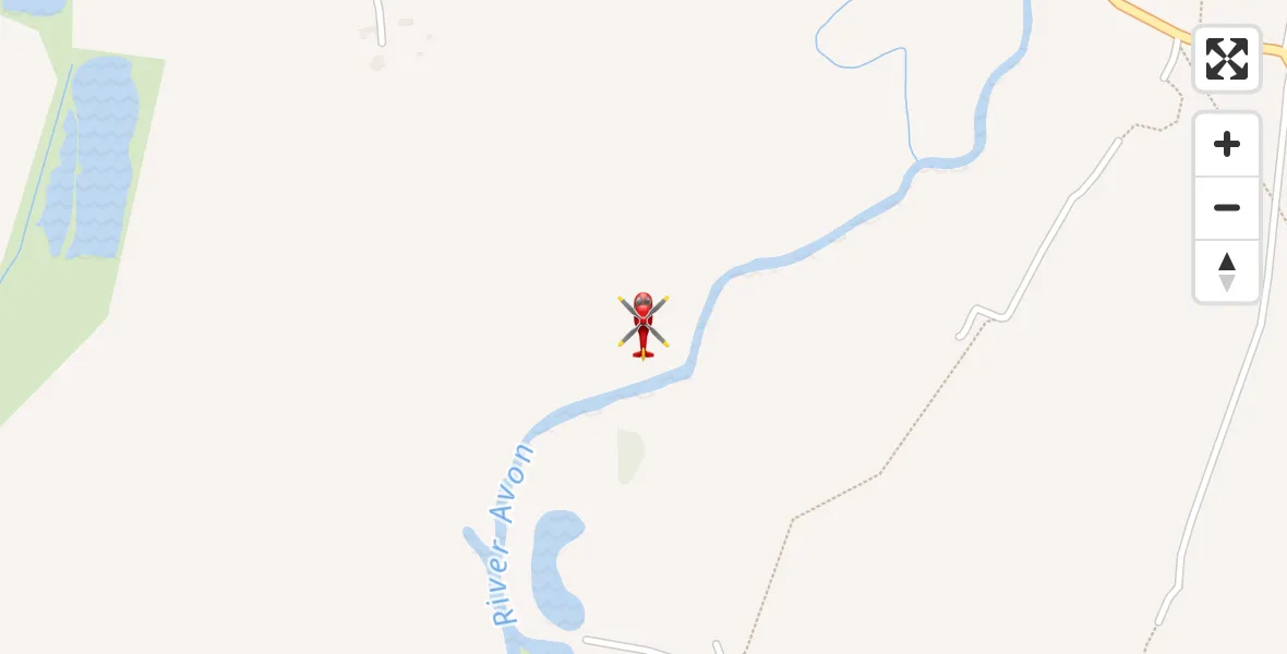 Flight route Air Ambulance Helicopter Great Somerford - Great Somerford, 08 June 2026, 21:25