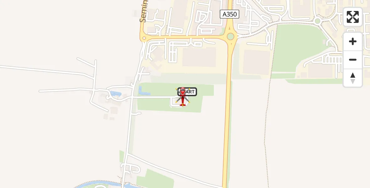 Flight route Air Ambulance Helicopter Wiltshire Air Ambulance - Wiltshire Air Ambulance, 09 June 2026, 09:09