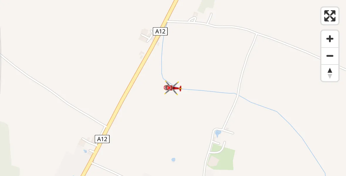 Flight route Air Ambulance Helicopter Darsham - Darsham, 09 June 2026, 14:49