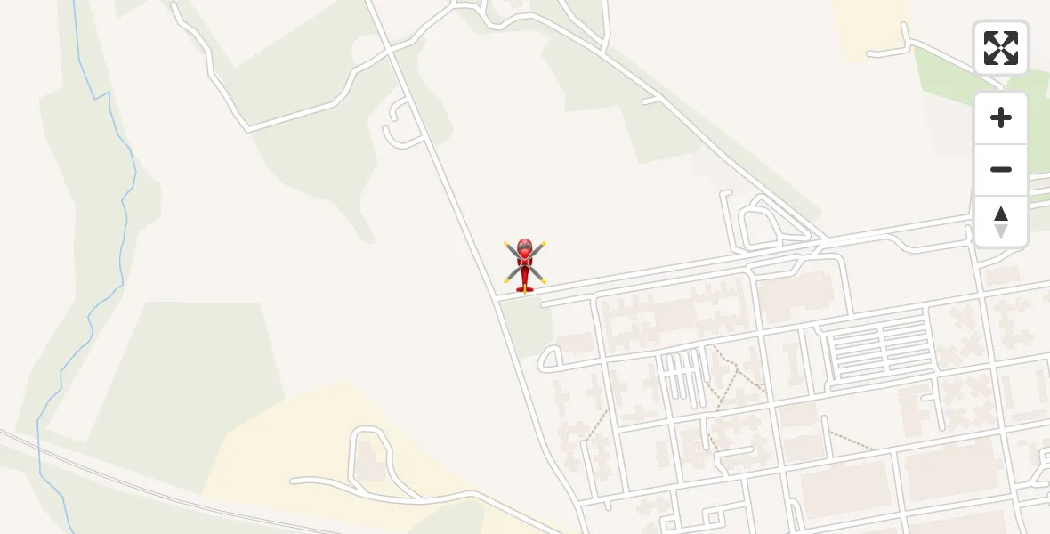 Flight route Air Ambulance Helicopter Cosford - Cosford, 09 June 2026, 16:48