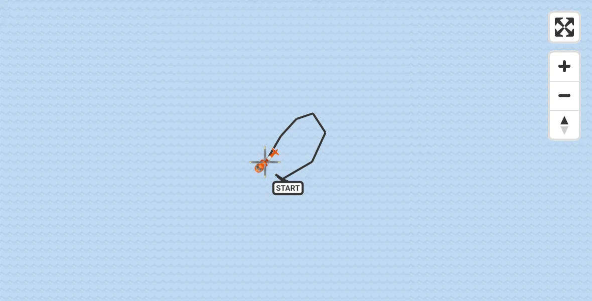 Flight route Coastguard Helicopter Bristol Channel - Bristol Channel, 10 June 2026, 15:03