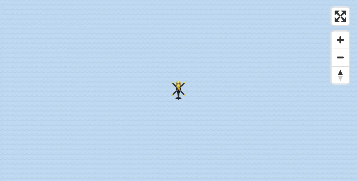 Flight route Police Helicopter Porthcawl - Porthcawl, 12 June 2026, 19:32