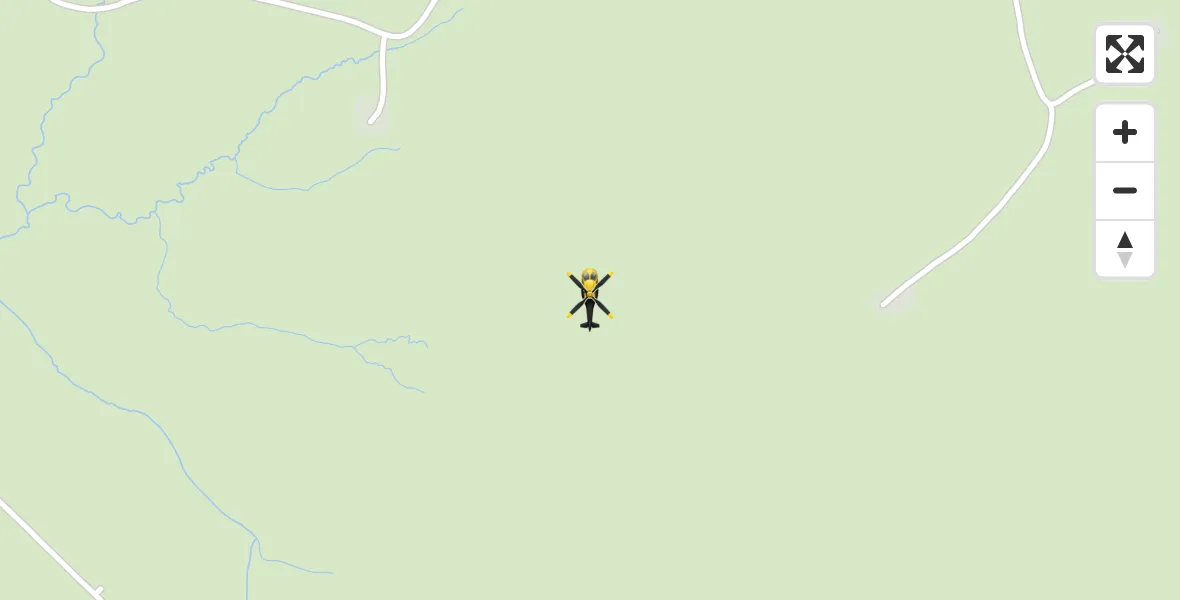 Flight route Police Helicopter Pley Moss - Pley Moss, 15 June 2026, 08:15