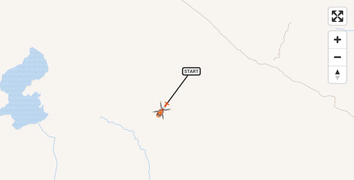 Flight route Coastguard Helicopter Coirean an Eich Bhric - Coirean an Eich Bhric, 15 June 2026, 08:48
