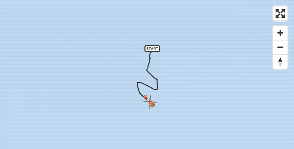 Flight route Coastguard Helicopter Irish Sea - Irish Sea, 15 June 2026, 09:55