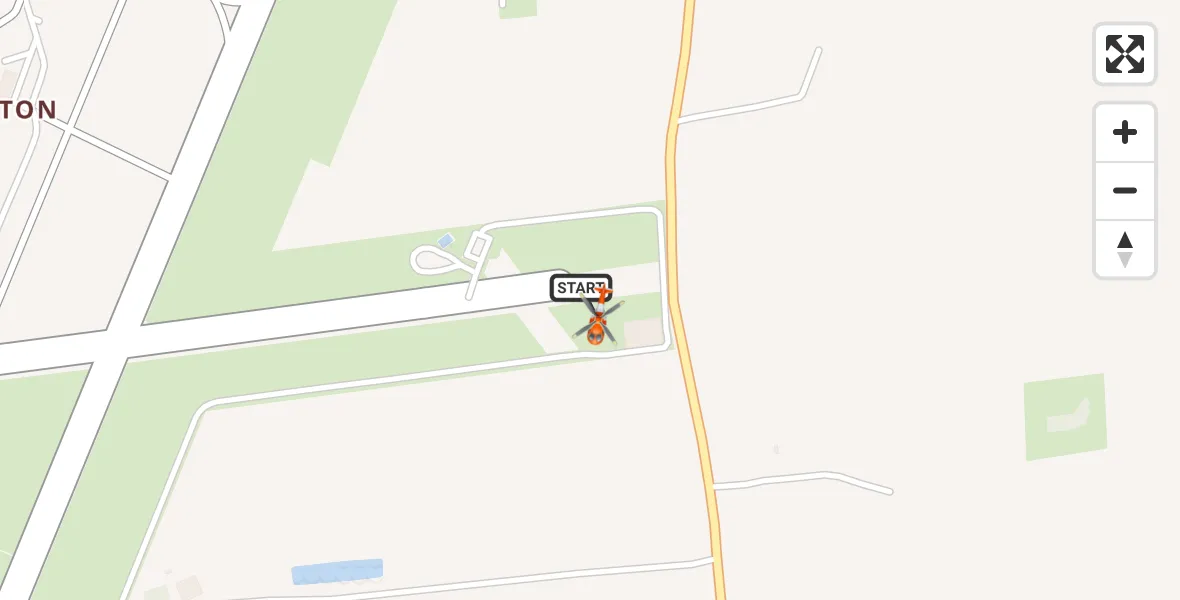 Flight route Coastguard Helicopter Humberside Airport - Humberside Airport, 15 June 2026, 15:34