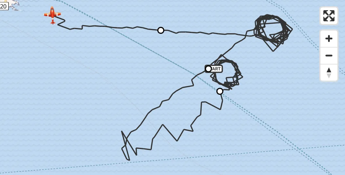Flight route Coastguard Drone North Sea - English Channel, 16 June 2026, 07:01
