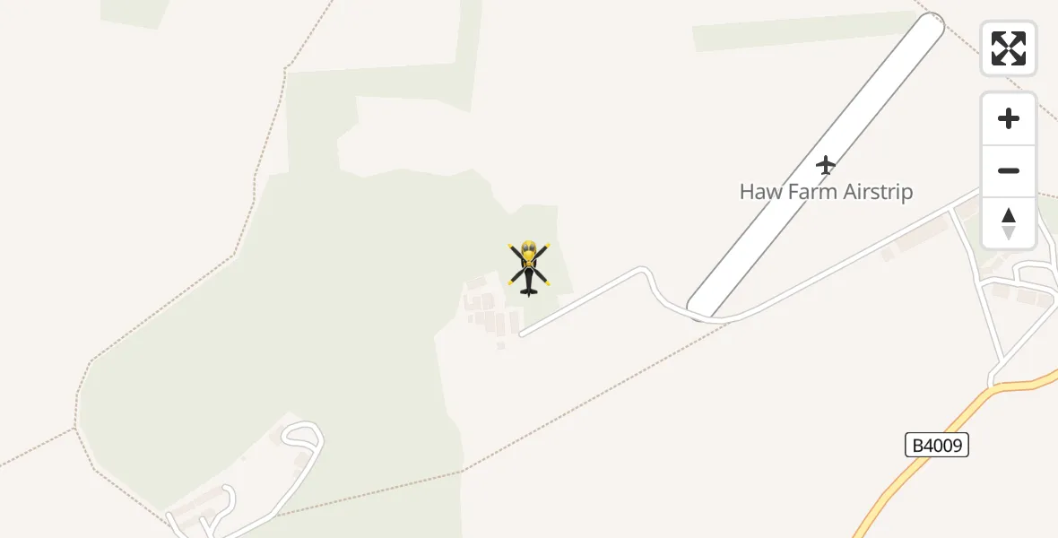 Flight route Police Helicopter Hampstead Norreys - Hampstead Norreys, 17 June 2026, 08:58