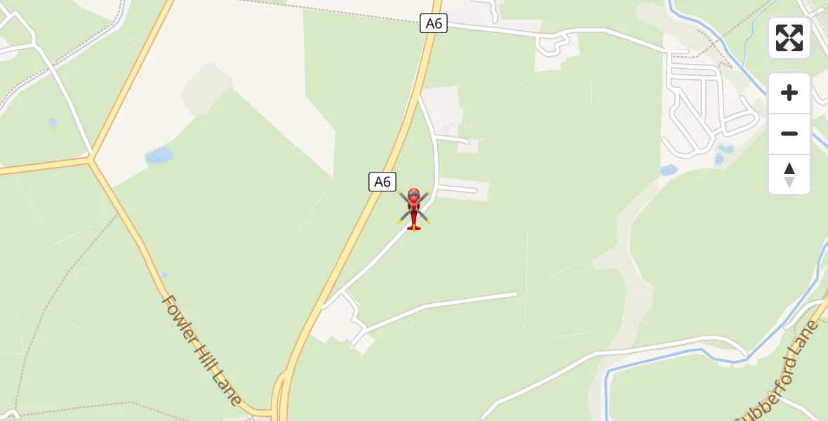 Flight route Air Ambulance Helicopter Cabus - Cabus, 17 June 2026, 11:59