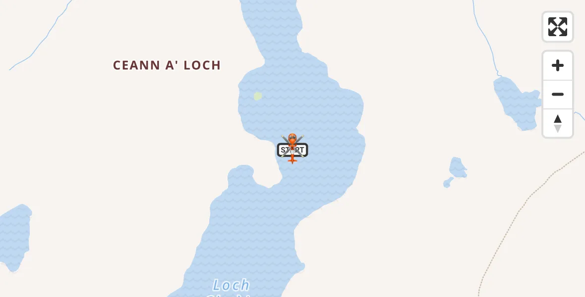 Flight route Coastguard Helicopter Inner Seas - Inner Seas, 18 June 2026, 09:12