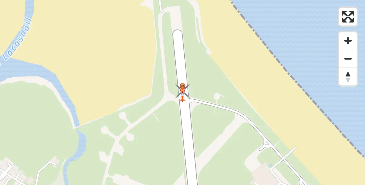 Flight route Coastguard Helicopter Stornoway Airport - Stornoway Airport, 18 June 2026, 10:40