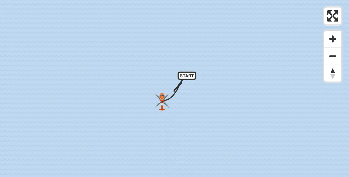 Flight route Coastguard Helicopter North Sea - North Sea, 19 June 2026, 10:07