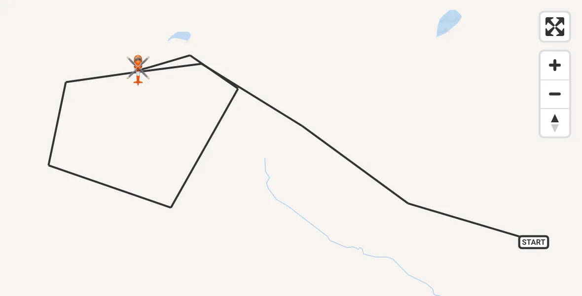 Flight route Coastguard Helicopter Highland - Highland, 20 June 2026, 15:08