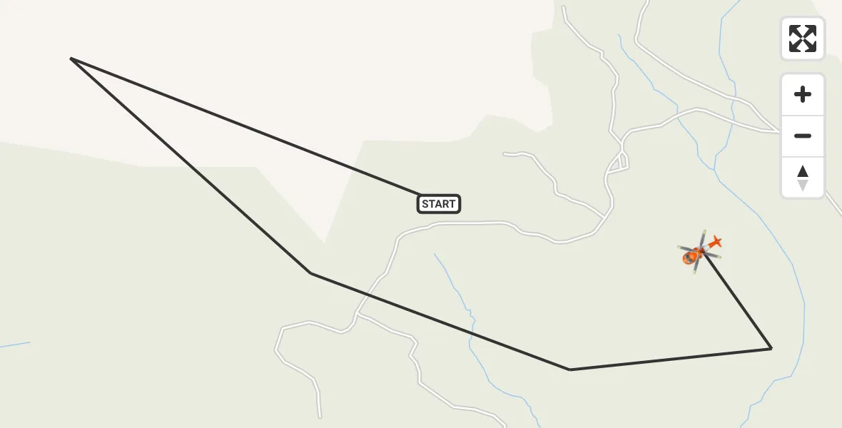 Flight route Coastguard Helicopter Pass of Achray - Pass of Achray, 20 June 2026, 17:54
