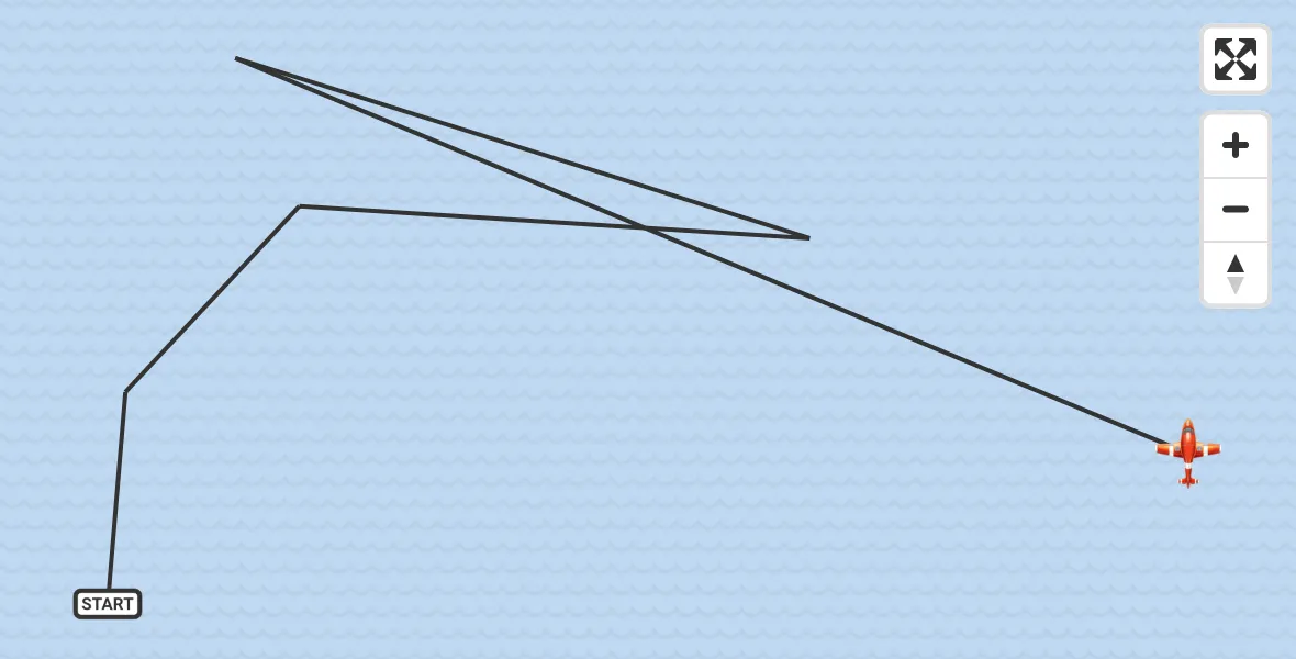 Flight route Coastguard Drone Noordzee - Noordzee, 21 June 2026, 07:43