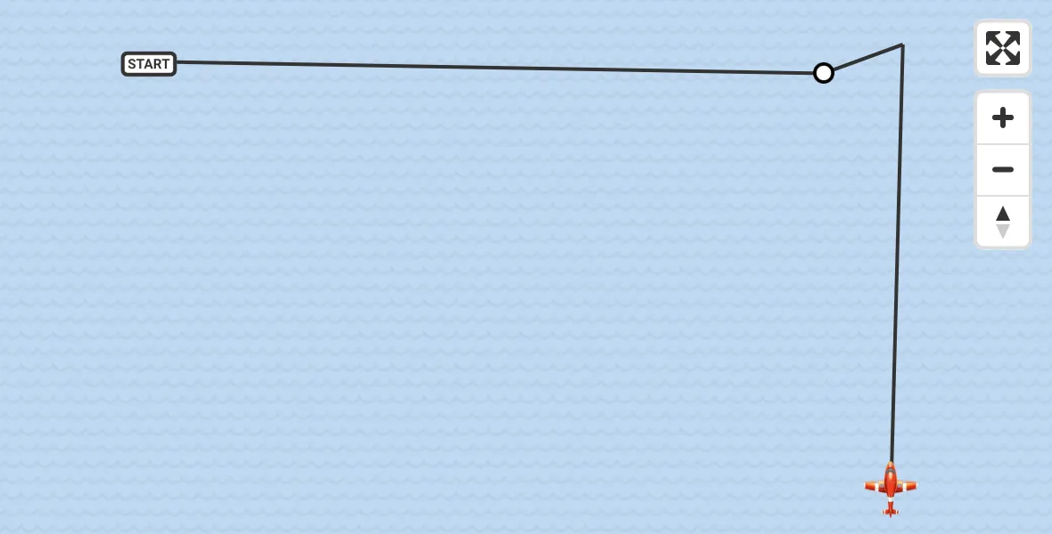Flight route Coastguard Drone North Sea - Noordzee, 21 June 2026, 07:49