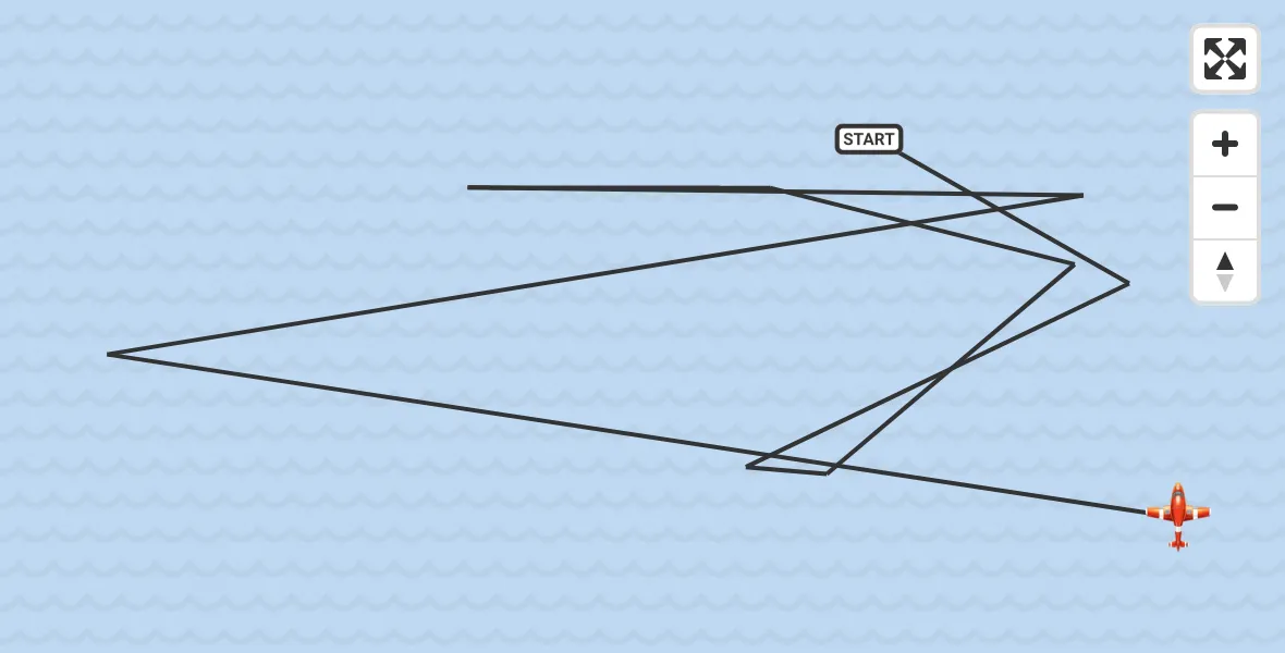 Flight route Coastguard Drone Noordzee - Noordzee, 21 June 2026, 07:59