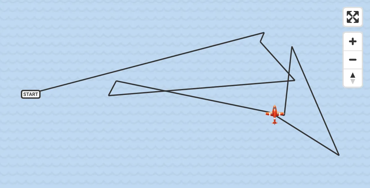 Flight route Coastguard Drone Noordzee - Noordzee, 21 June 2026, 08:02