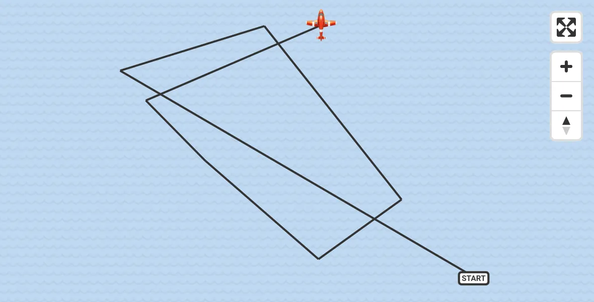 Flight route Coastguard Drone Noordzee - Noordzee, 21 June 2026, 08:06
