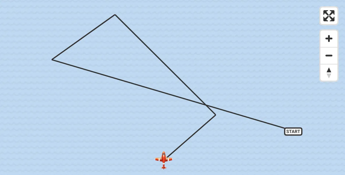 Flight route Coastguard Drone Noordzee - Noordzee, 21 June 2026, 08:19