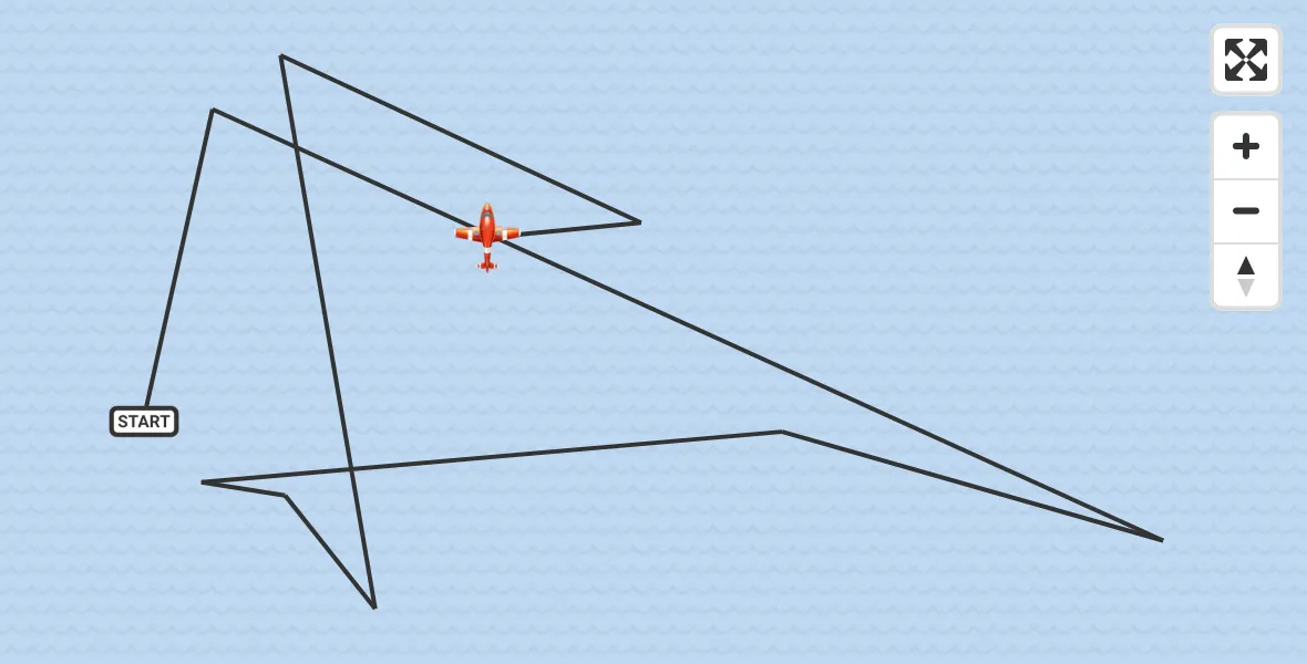 Flight route Coastguard Drone Noordzee - Noordzee, 21 June 2026, 08:26