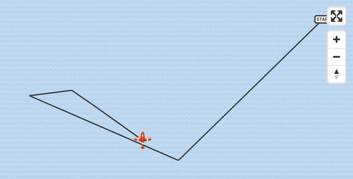 Flight route Coastguard Drone Noordzee - Noordzee, 21 June 2026, 08:29