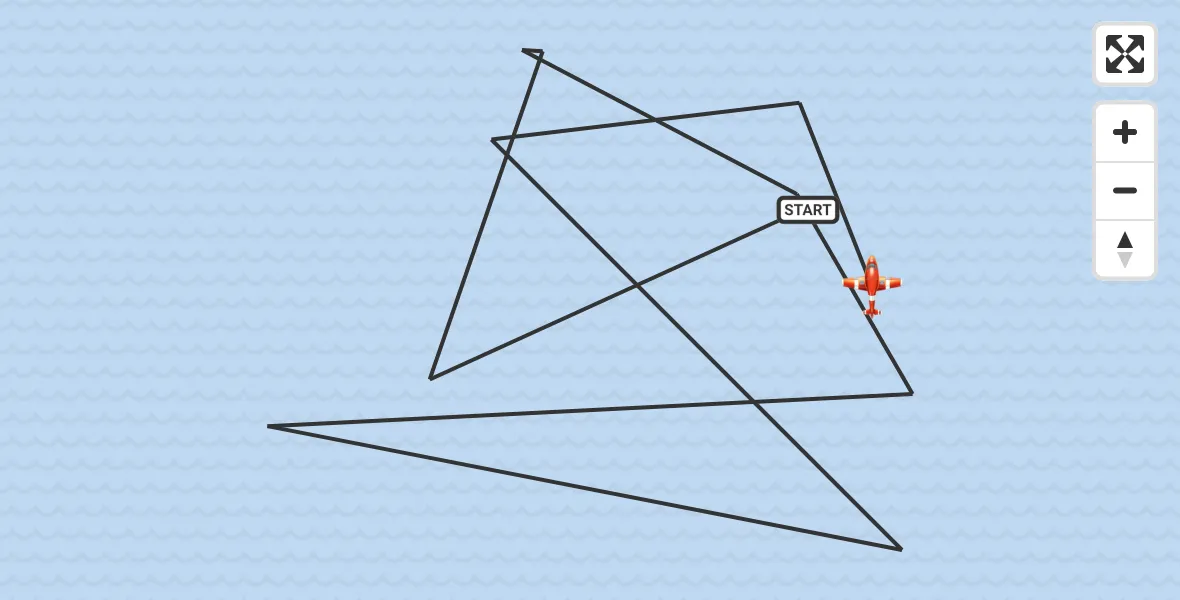 Flight route Coastguard Drone Noordzee - Noordzee, 21 June 2026, 09:09