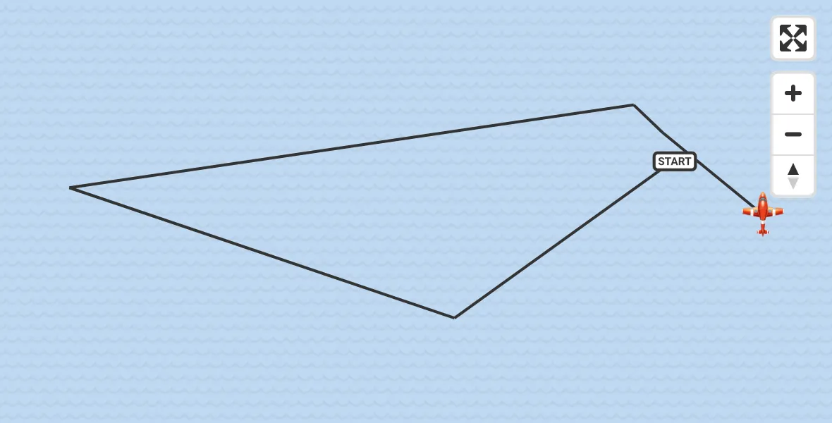 Flight route Coastguard Drone Noordzee - Noordzee, 21 June 2026, 09:17