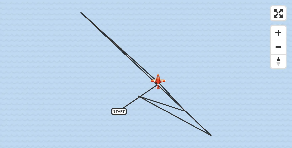 Flight route Coastguard Drone Noordzee - Noordzee, 21 June 2026, 09:21