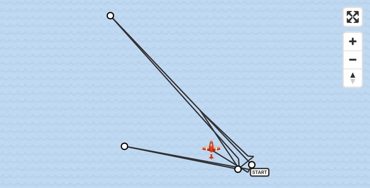 Flight route Coastguard Drone Noordzee - Noordzee, 21 June 2026, 09:30