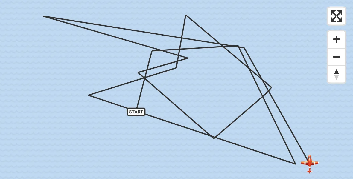 Flight route Coastguard Drone Noordzee - Noordzee, 21 June 2026, 09:40