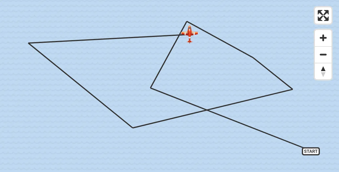 Flight route Coastguard Drone Noordzee - Noordzee, 21 June 2026, 09:46