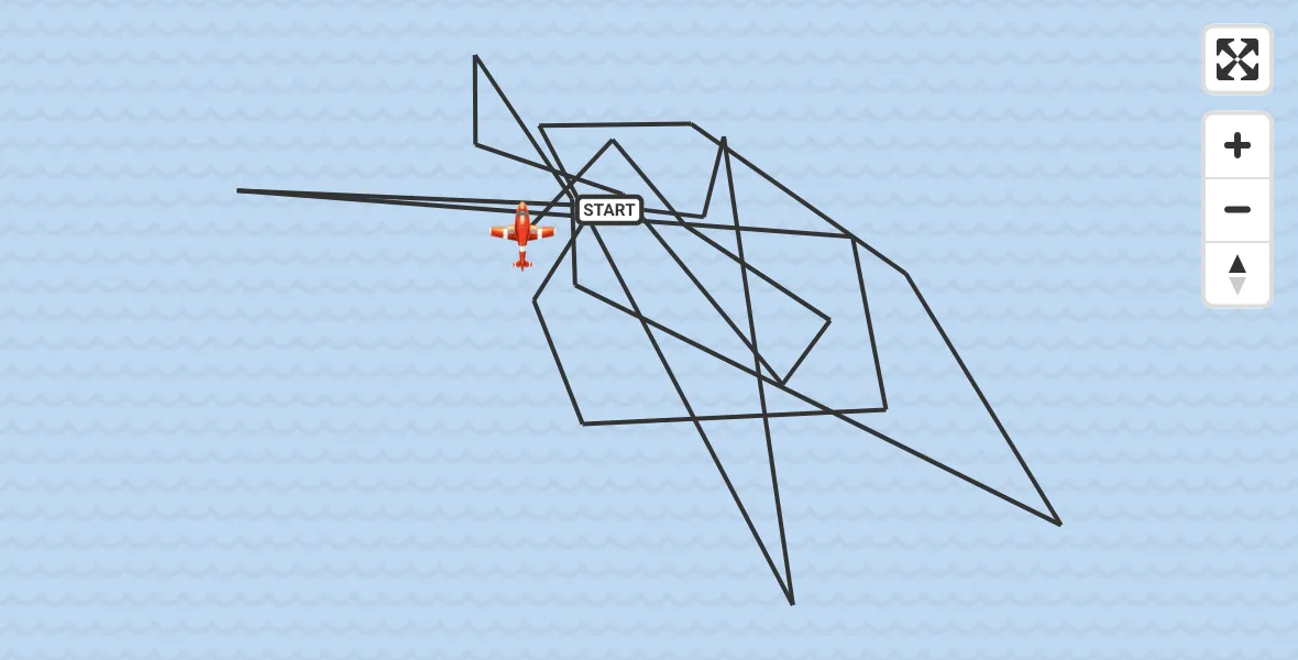 Flight route Coastguard Drone Noordzee - Noordzee, 21 June 2026, 09:52