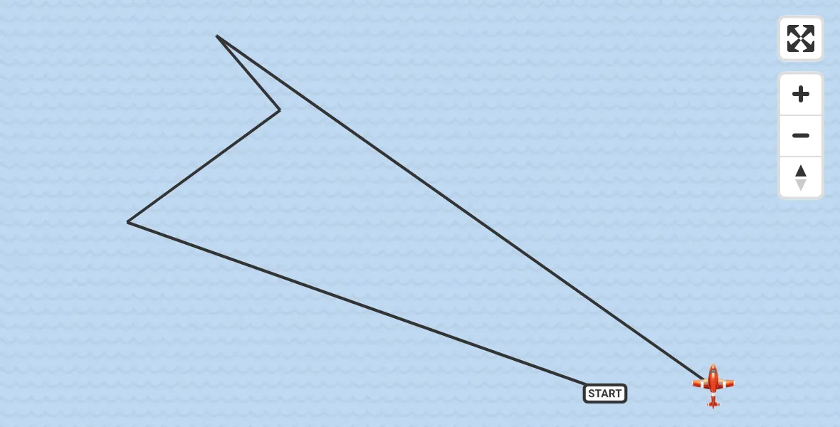 Flight route Coastguard Drone Noordzee - Noordzee, 21 June 2026, 10:19