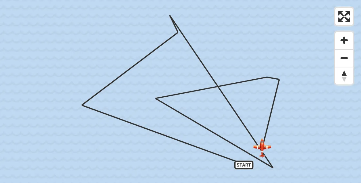 Flight route Coastguard Drone Noordzee - Noordzee, 21 June 2026, 10:27