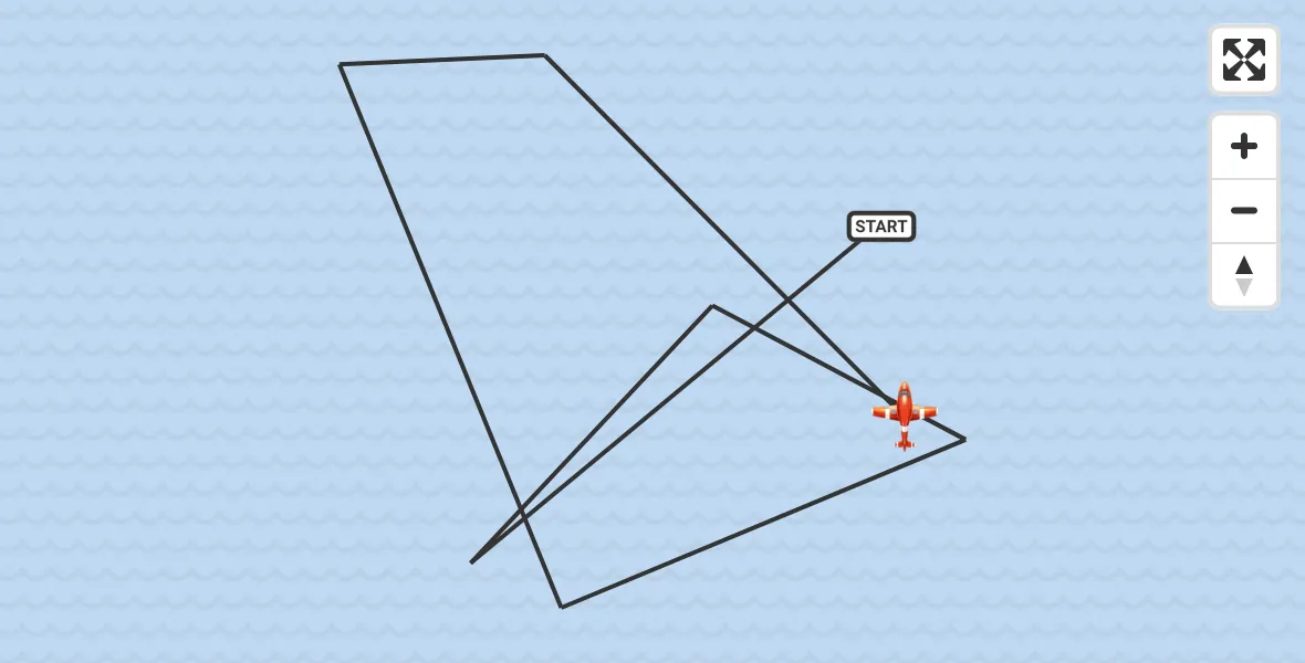 Flight route Coastguard Drone Noordzee - Noordzee, 21 June 2026, 10:30