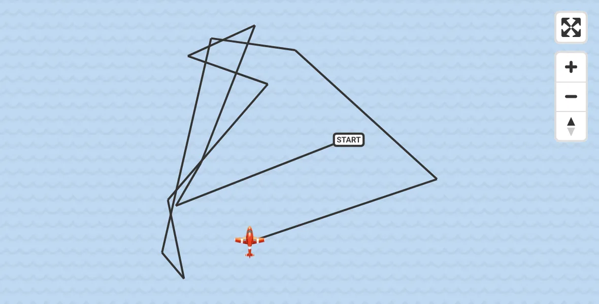 Flight route Coastguard Drone Noordzee - Noordzee, 21 June 2026, 10:35