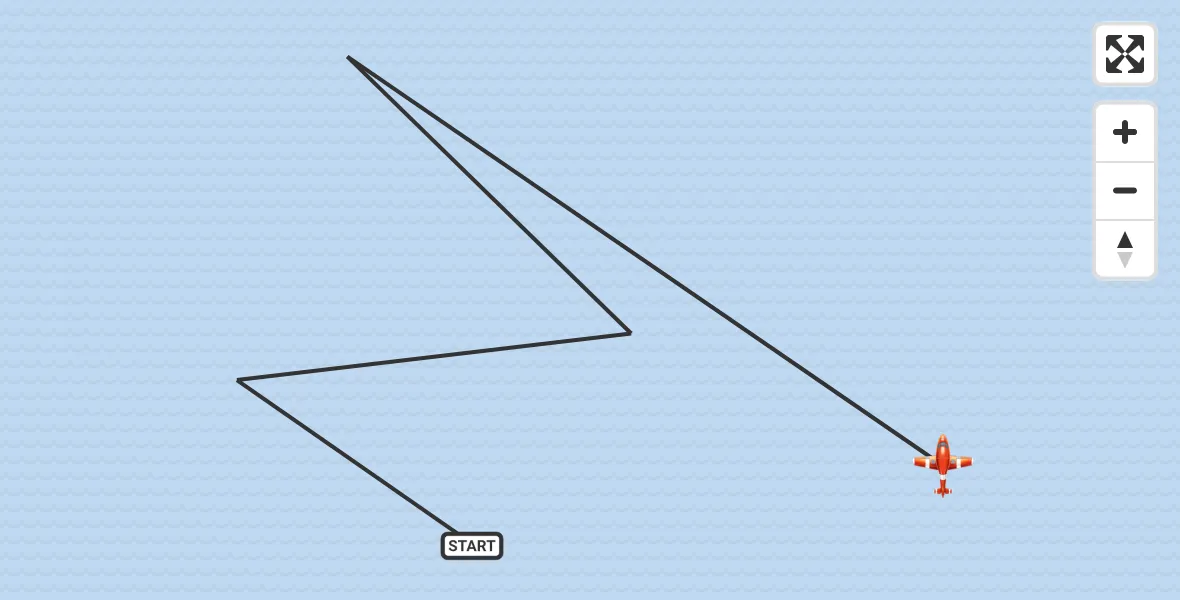 Flight route Coastguard Drone Noordzee - Noordzee, 21 June 2026, 10:39