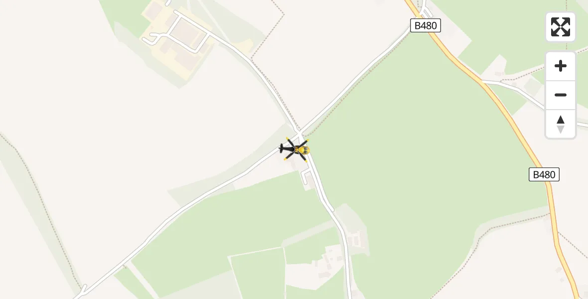 Flight route Police Helicopter Watlington - Watlington, 23 June 2026, 11:38