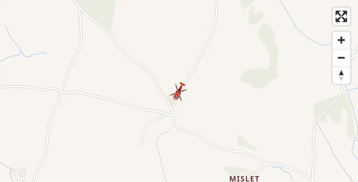 Flight route Air Ambulance Helicopter Windermere - Windermere, 23 June 2026, 16:11