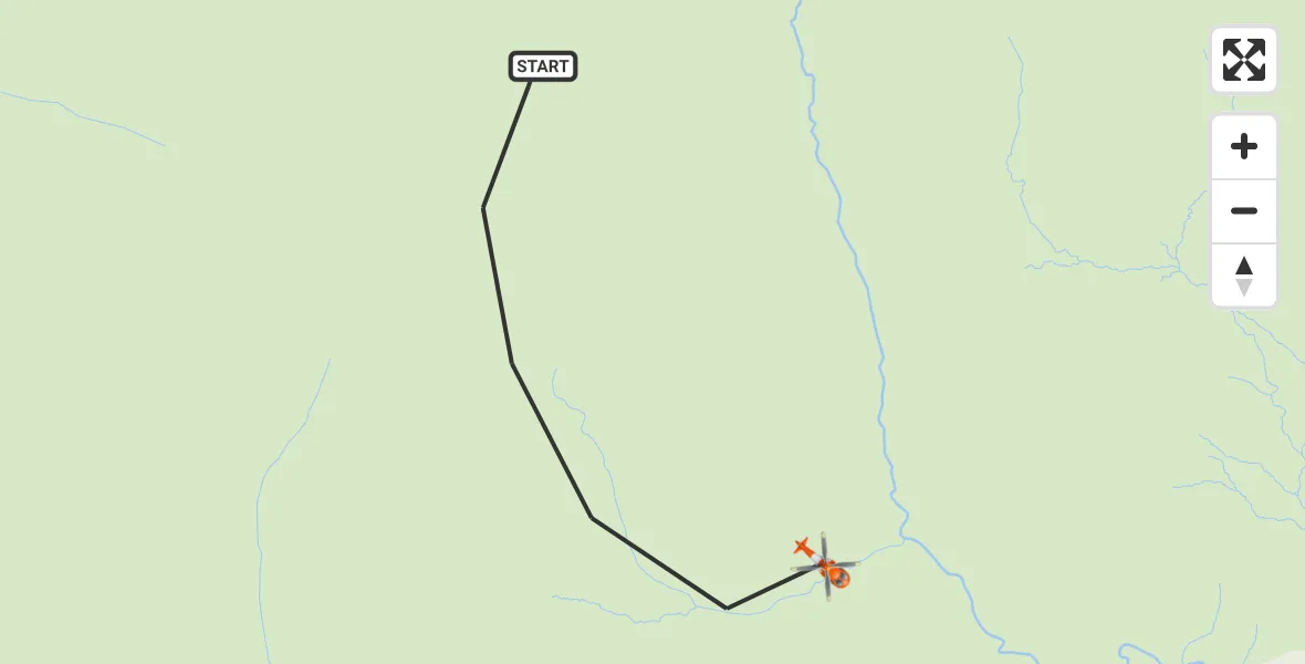 Flight route Coastguard Helicopter North Ayrshire - North Ayrshire, 24 June 2026, 09:45
