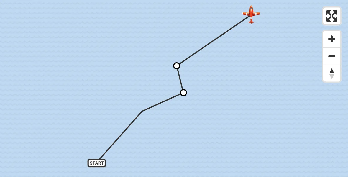 Flight route Coastguard Drone North Sea - Noordzee, 29 June 2026, 06:42