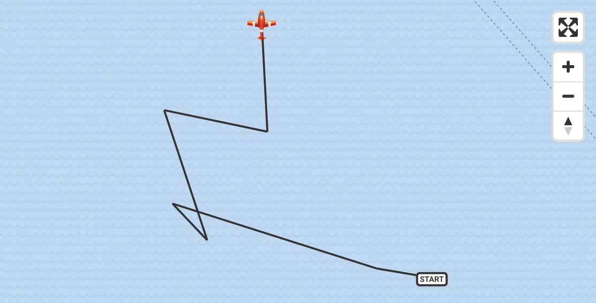 Flight route Coastguard Drone North Sea - North Sea, 29 June 2026, 08:35